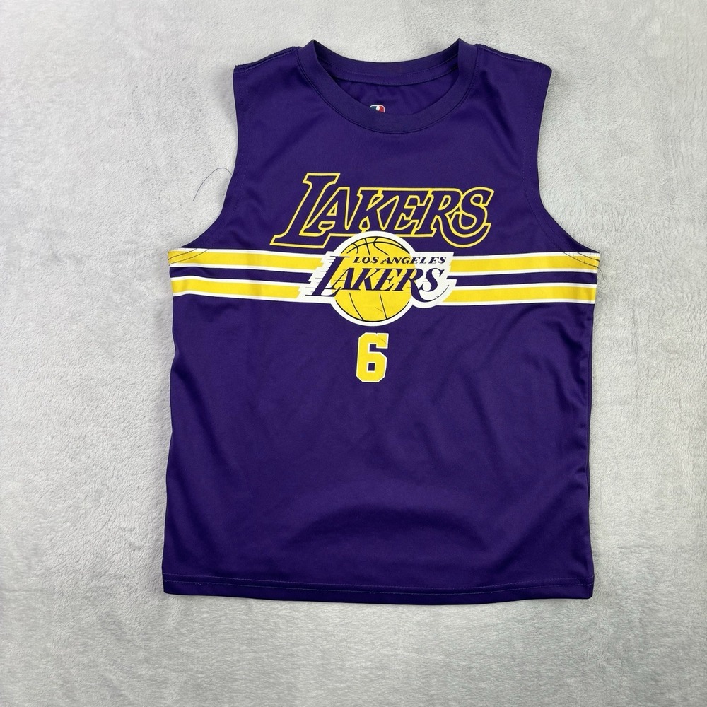 NBA UNK Los Angeles Lakers Lebron James Jersey Youth Medium Purple